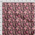 thumbnail image 4 of oneOone Polyester Spandex Wine Fabric Floral Sewing Craft Projects Fabric Prints By Yard 56 Inch Wide, 4 of 4