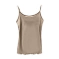 thumbnail image 1 of FAIWAD Womens Sleeveless Camisole Summer Workout Tank Tops Spaghetti Straps Cami Shirts Basic Going Out Tops, 1 of 5
