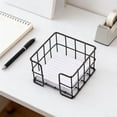 thumbnail image 2 of Vacemry 3Pcs Back To Study Desktop Organizer, Wrought Iron Openwork Mesh Grid Sticky Notes Holder, Industrial Style Office Desk Organizer for Home Office Desk Study Study Table Dorm Room Decor, 2 of 9