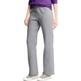 thumbnail image 1 of Hanes Womens ComfortSoft EcoSmart Open Leg Fleece Sweatpants, XL, Light Steel, 1 of 6