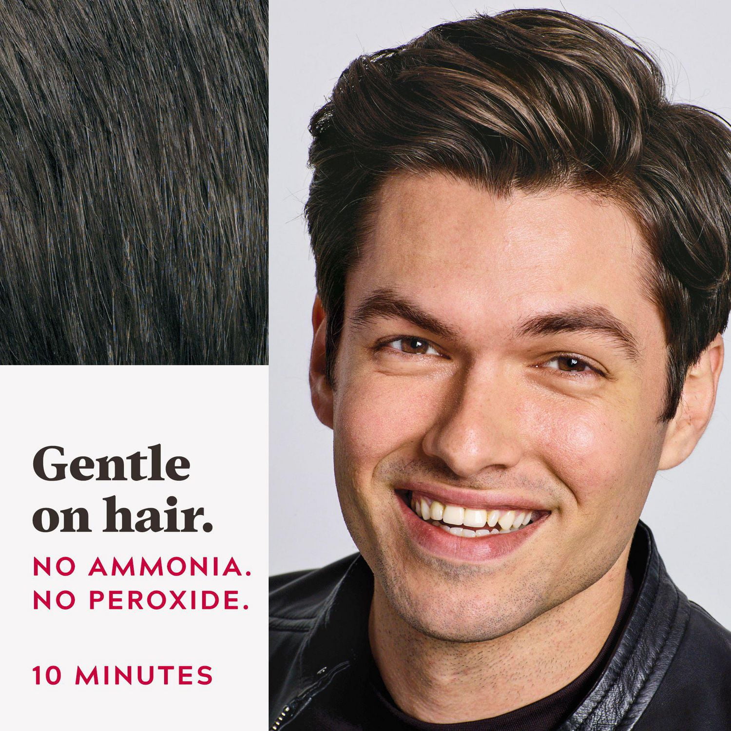 Just For Men Application Facile au Peigne Brun Foncé A-45