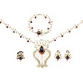 thumbnail image 2 of TIMIFIS Earrings Ladies Fashion Jewelry Set 5 Piece Accessories Gold Jewelry ummer, 2 of 7