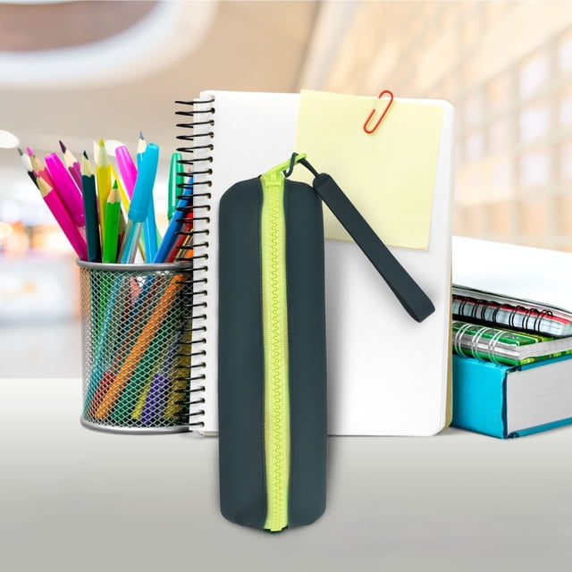XZNGL Silicone Pencil Case Silicone Pencil Case Rectangular Silicone Pencil Case