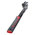 thumbnail image 4 of DYNWAVECA Multifunctional Self Locking Pipe Wrench Tool Forged Steel Three Sided Toothed Multipurpose for Home Maintenance Professional 6inch, 4 of 9