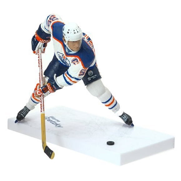 McFarlane Toys NHL Sports Picks Legends Series 1 Action Figure Wayne Gretzky (Edmonton Oilers) Blue Jersey