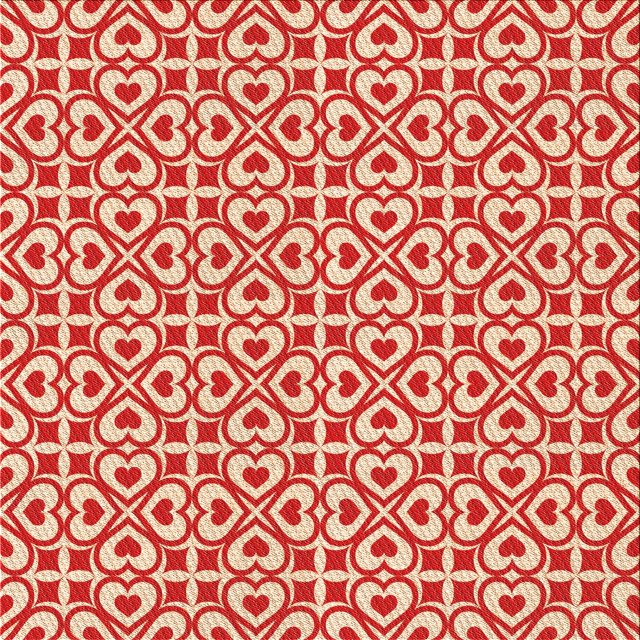 Ahgly Company Tapis d'Intérieur Lavable en Machine Carré Rouge, 4 Pieds Carré