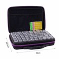thumbnail image 2 of 120 Slots  Painting Storage Case Shockproof  Art Craft Accessories Containers for Jewelry Beads Rings Charms Glitter Rhinestones Come with 120 Plastic Jars, 2 of 9