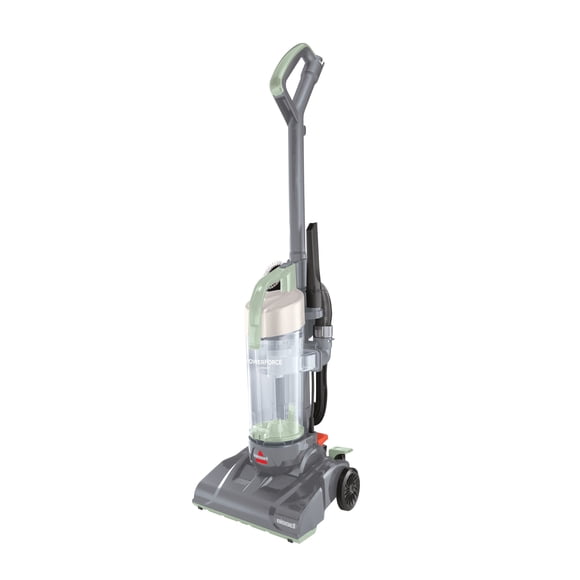 Aspirateur Vertical Compact Remis à Neuf BISSELL PowerForce, Léger, 10 Po de Chemin de Nettoyage, Électrique Filaire, Vert, 2112B