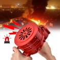 thumbnail image 3 of Alarme à Main, Alarme Manuelle, Haute Résistance Pratique Excellente Plus Sûre Navires Plaines Catastrophes Naturelles pour Prévention des Inondations Prévention des Feux de Forêt, 3 of 8