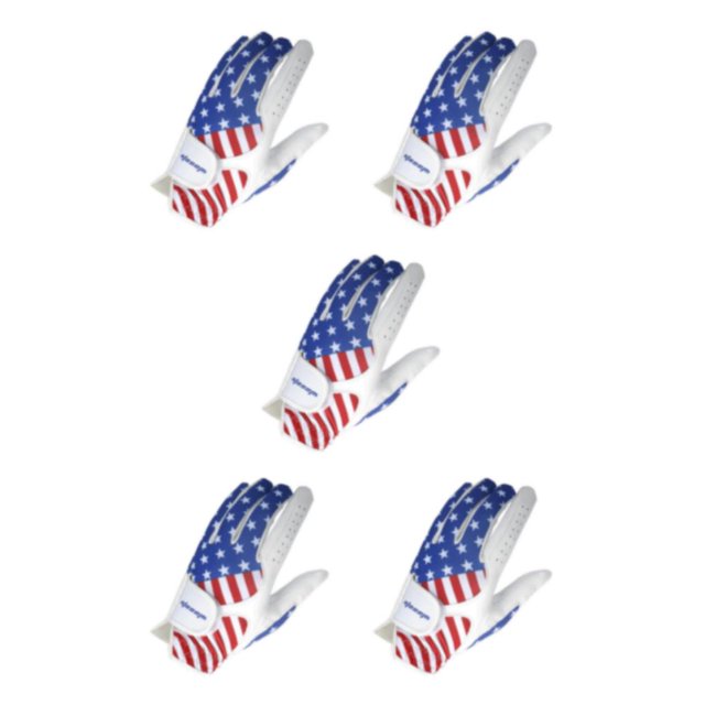 Decodeary Gants de Golf Doux Main Gauche Gant de Protection Antidérapant pour Sports Extérieurs No 24 5Set