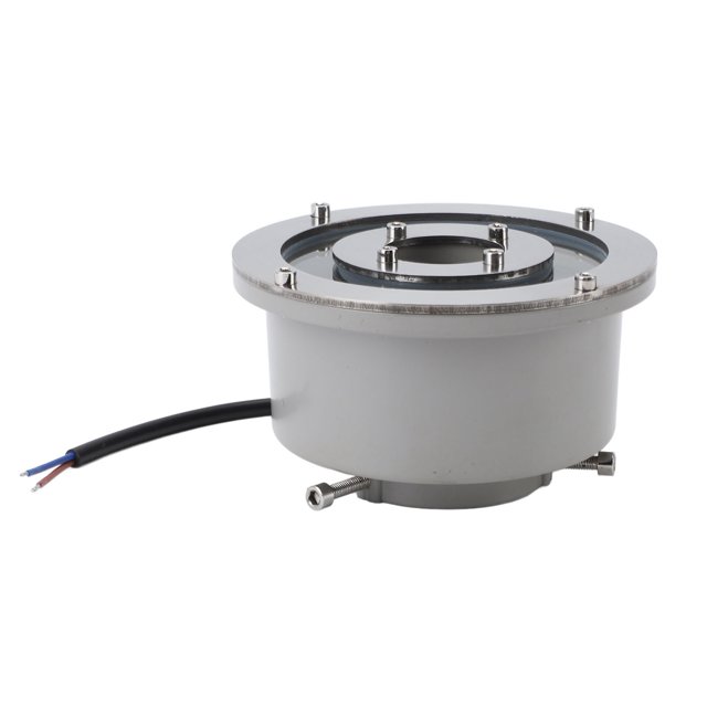 LED Fountain Light, Stainless Steel Submersible Underwater Spotlight High Brightness Submersible Pond Light Submersible Fountain for Garden Pond Pool Water Feature