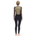 thumbnail image 2 of Jizyo Women's Long Sleeve Dance Unitard Shiny Rhinestone Full Body Suits One Piece Jumpsuits Gold S, 2 of 4