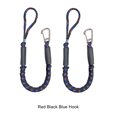 thumbnail image 3 of Thinsony 2x Expandable Elastic Marine Rope Durable And Sturdy Dock Line With Hook Rustproof Dock Line Rope red black blue 1 Pc, 3 of 6
