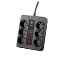 thumbnail image 1 of Barre d'Alimentation 6 Prises CA 3000W Station de Charge USB 6 Cordon d'Extension 2 m PD 20W QC3.0 Port USB Chargeur à Prises Multiples Prise d'Alimentation, Compatibilité Universelle, 1 of 6