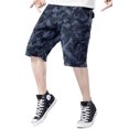 thumbnail image 3 of Faithtur Men? s Solid Color/Camouflage Print High Waist Shorts with Pockets, 3 of 9