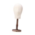 thumbnail image 4 of Bunblic Mannequin Head Multifunctional Hat Rack Standing Stand for Cap Salon Antique color Medium, 4 of 8