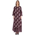 thumbnail image 1 of Phagun Ensemble Kurti et Jupe Ethnique Indien en Coton pour Femmes Tenue de Fête Robe Imprimée Tenue Traditionnelle, 1 of 7