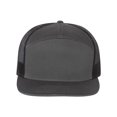 thumbnail image 1 of Richardson Seven-Panel Trucker Cap, One Size, CharcoalBlack, 1 of 2