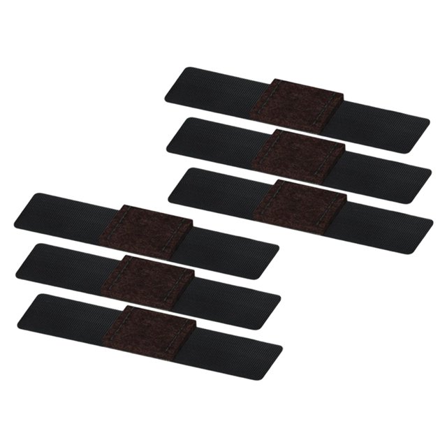 Abbracc 6 Pieces Wrap Around Floor protector Non Slip Chair Leg Pads Tightly Strong