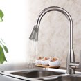 thumbnail image 3 of 1/2" ABS Plastic Kitchen Sink Faucet, Pull Down Steel Replacement Pull Out Spray Shower Head, Fit For Most Kitchen Pull-Out Hoses, 3 of 8
