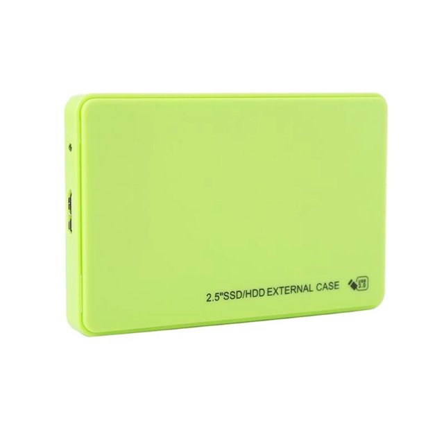 External Hard Drive Enclosure, External Case for Notebook, External Laptop Housing, USB 3.0 5Gbps HDD SSD Universal Compatibility with LED Indicator