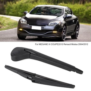 Pare-brise arrière de voiture WiPER Jeu de bras de lame, KIMISS Pare-brise arrière automatique WiPER Lame de bras WiPER Lame pour Grand Scenic