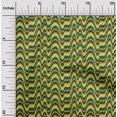 thumbnail image 1 of oneOone Tissu en Coton Cambric Imprimé Vagues Flammes BTY 56 Pouces de Large, 1 of 3