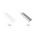 thumbnail image 4 of 2pcs Cup Board Hanging Hook Cabinet Glass Mug Holder Rack Organizer Home Kitchen Wardrobe Clothes Hook, 4 of 9