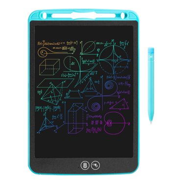 Yeacher Tablette d'Écriture LCD 8,5 Pouces Bloc de Dessin Gribouillage Écriture Manuscrite Planche Colorée Multiple avec Aimant