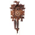 thumbnail image 1 of HerrZeit by Adolf Herr Cuckoo Clock  - The Traditional Vine Leaves AH 80/1, 1 of 3