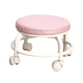 thumbnail image 4 of Low Roller Round Seat 360 degree Rotating Rolling Stool Comfortable Universal Swivel pink, 4 of 9