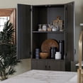 thumbnail image 3 of Armoire de rangement à 4 portes Mainstays de 72 po, blanc, 3 of 8