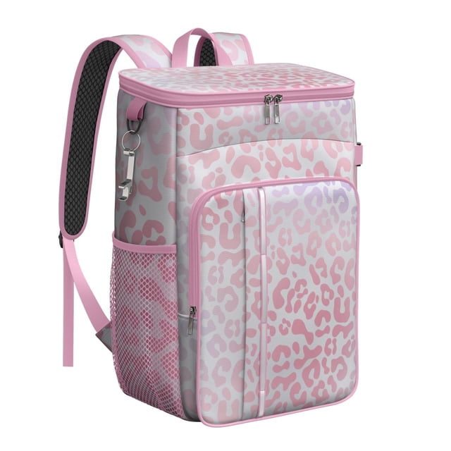 Romantic Spots Pattern Insulated Backpack Cooler - 20L Soft Cooler Bag for Travel, Work & Outdoor Activities, Lightweight Design