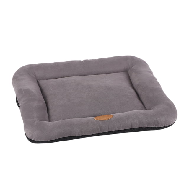 Tapis de Cage Robuste et Anti-Morsure avec Dessous Antidérapant et Fermeture Éclair Dissimulée, Lit pour Animal Lavable pour un Chenil Douillet