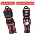 thumbnail image 1 of CNKOO Sac à Dos Médical d'Urgence 600D Tissu en Nylon Imperméable Pochette de Premiers Secours Multifonctionnelle Largement Utilisée dans les Activités Extérieures comme la Randonnée, les Vacances, le Tourisme, 1 of 6