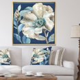 thumbnail image 3 of Indigold Watercolor Flower I - Farmhouse Framed Canvas, 3 of 3
