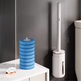 thumbnail image 4 of Disposable Toilet Bowl Brush with Toilte Wand Toilet Bowl Cleaner Toilet Cleaning System Kit Multi Purpose Brush Household Cleaning Brush Household Cleaning Tool Kitchen Cleaning Brush, 4 of 9
