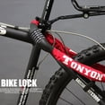 thumbnail image 2 of EGNMCR Bike Accessories Bicycle Lock Anti-Theft Universal Bicycle Lock Chain Lock Mountain Bike Lock bicycle lock, 2 of 4