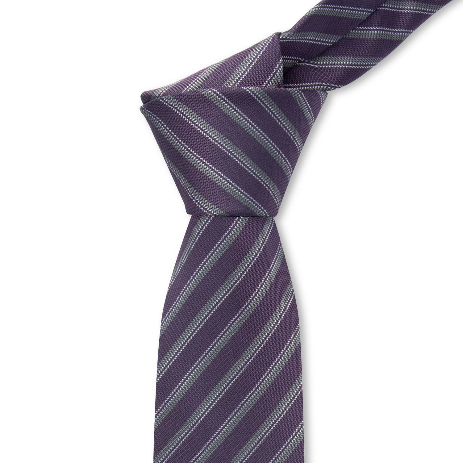 Cravate tissée à rayures classiques pour homme, Tailored Flex par Haggar