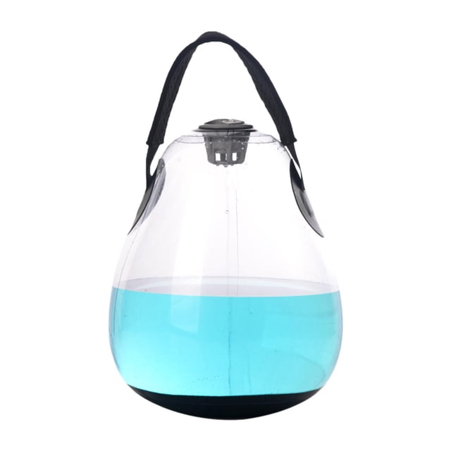 Lipstore Water Filled Kettlebell Strength Training Home Gym Workout Travel Kettlebell Clear 10kg