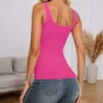 thumbnail image 4 of Débardeur de Compression Sans Coutures à Encolure Carrée pour Femmes, pour Gaine et Entraînement, 4 of 4