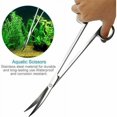 thumbnail image 3 of Scissors, Tweezers for Aquatic Plants, Fish Tank Starter Set Stainless Steel Aquarium Tool Kit, 3 of 6
