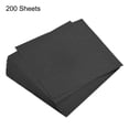 thumbnail image 3 of Unique Bargains 200 Sheets 6x6 Inch Origami Paper Double Sided Black Square Sheet for Art Craft Project, Beginners, 3 of 5