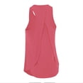 thumbnail image 4 of Timegard Workout Tank Tops for Women Round Neck Athletic Running Shirts Casual Solid Color Sleeveless Top, 4 of 7