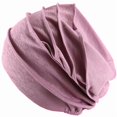 thumbnail image 3 of Bangcool Turban Head Wrap Fashion Unisex Ruffle Beanie Headwrap Hair Cover Wrap Sleep Hat, 3 of 4