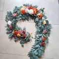 thumbnail image 3 of mmirethe Durable Artificiel Table de Table de Fleurs - Bonne Texture Exquise Ouvragée Décoration Mariage Brun 1Set, 3 of 6
