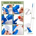 thumbnail image 4 of Swimming Pool Vacuum Cleaner Portable Cleaning Tool Kit Pond Fountain Brush Without Electrical Components And Batteries ,Easy to Use, 4 of 6