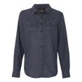 thumbnail image 1 of Burnside Chemise en Flanelle à Manches Longues pour Femmes, G, Denim, 1 of 3