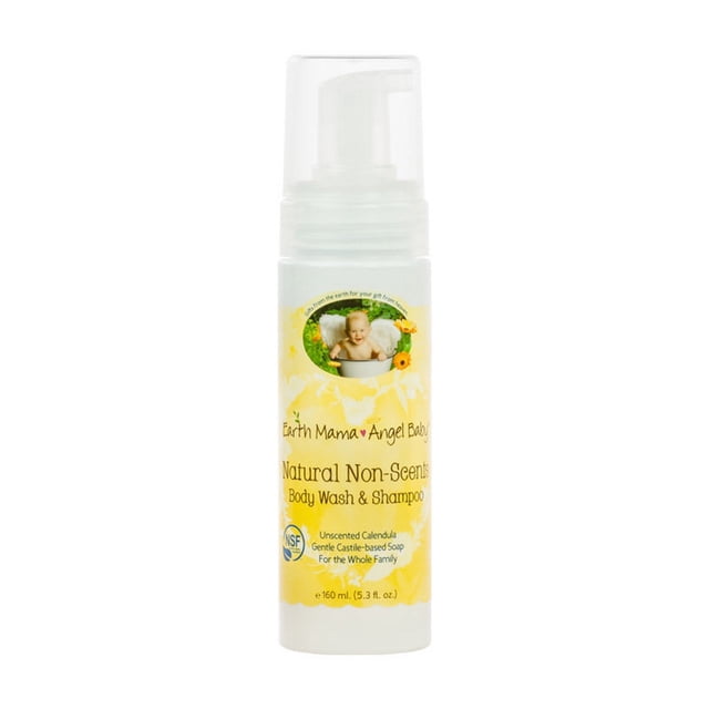 Earth Mama Shampooing Naturel Sans Odeurs Angel 160 ml. 5,3 Oz.