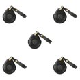 thumbnail image 2 of Decodeary Stylish PU Leather Key Cover for Motorcycle Boyfriend Black Black 5Set, 2 of 6